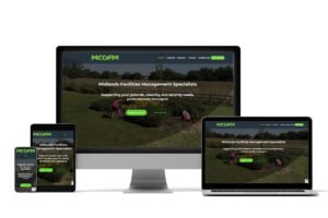 MCGFM website design by Perko Designs in Rushden