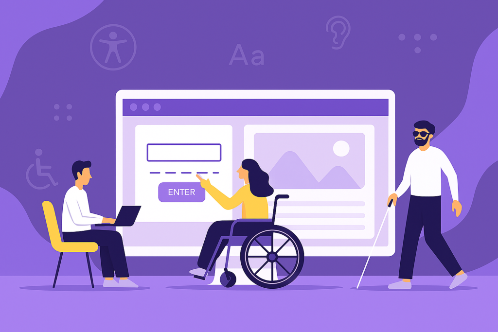 Northamptonshire accessible web design Bedfordshire inclusive website services