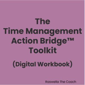 Time Management Action Bridge Toolkit digital workbook thumbnail