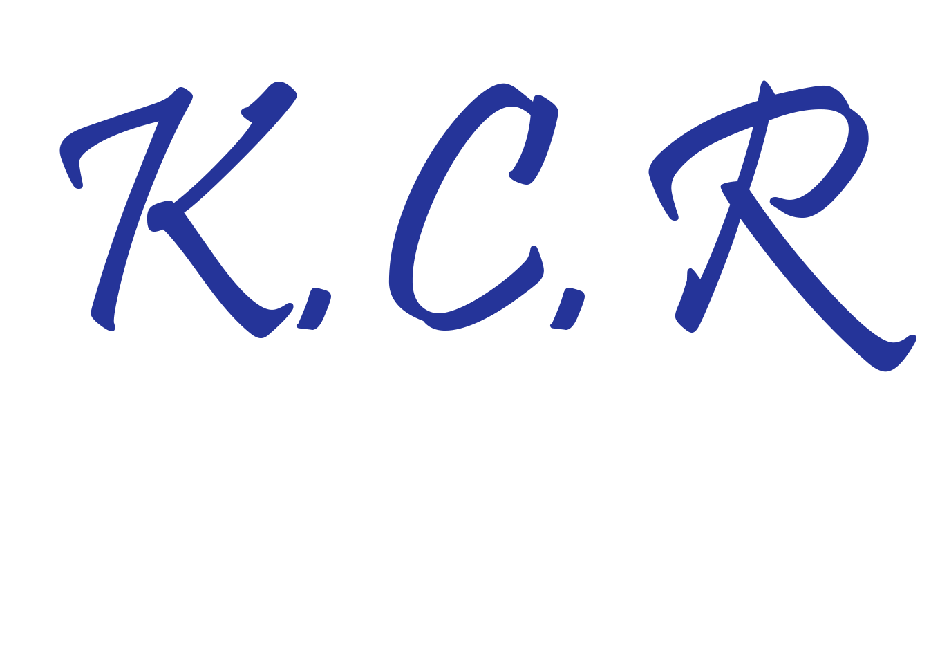 K-C-R logo design by Perko Designs in Rushden