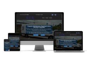 K-C-R website design by Perko Designs in Rushden